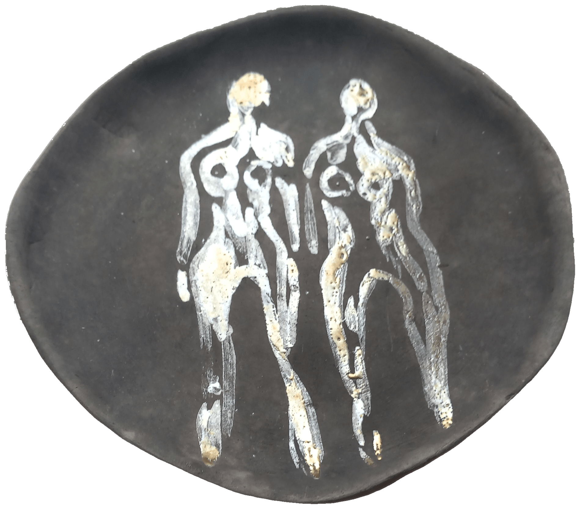 Drawings on ceramic