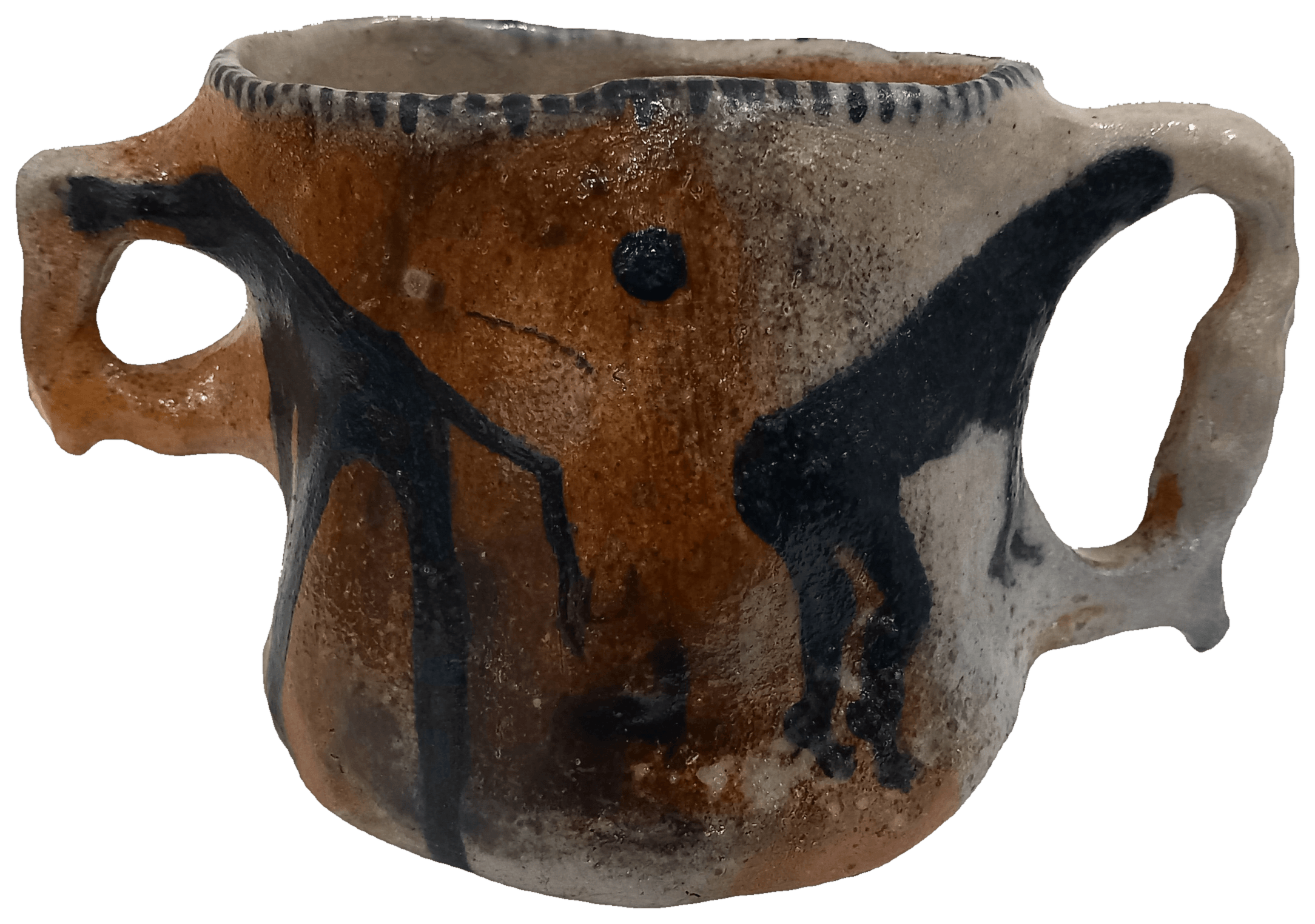 Drawings on ceramic