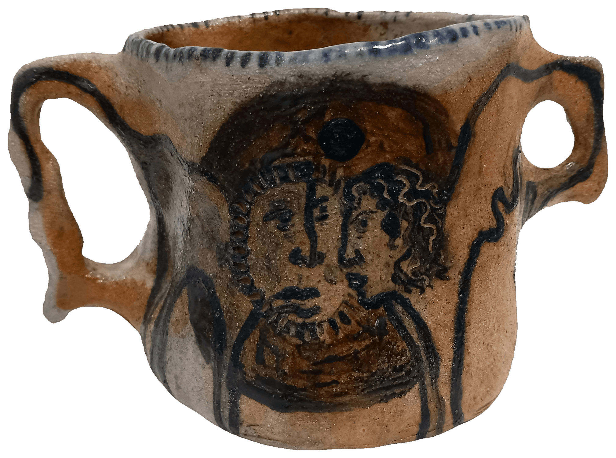 Drawings on ceramic