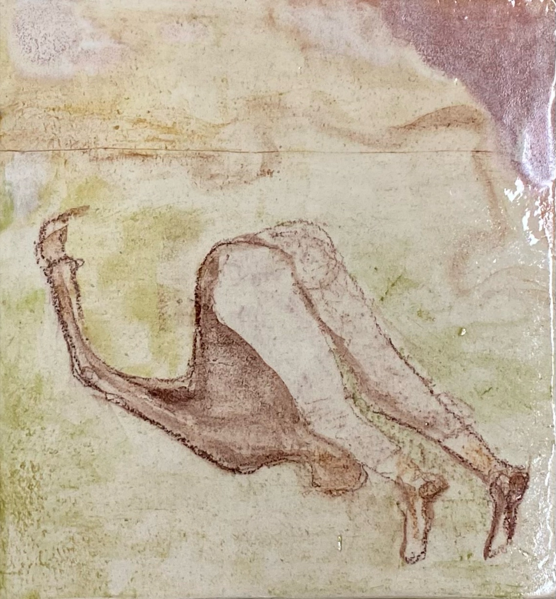 Drawings on ceramic