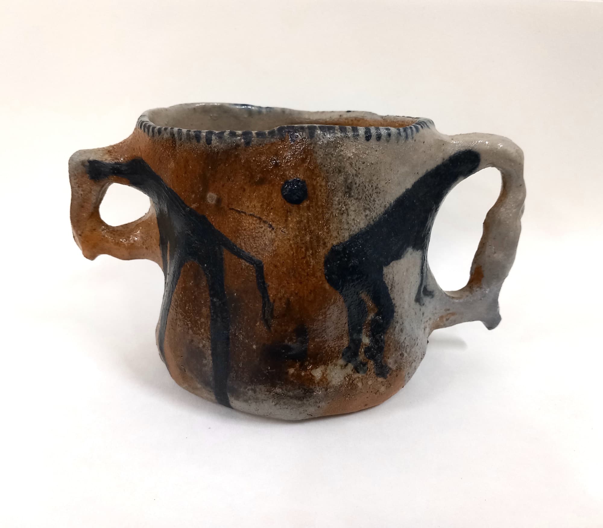 Drawings on ceramic